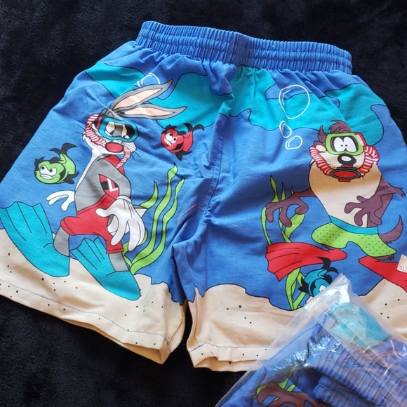 Stock Looney Tunes Swim Trunks 
